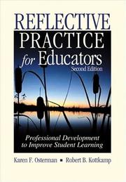 Cover of: Reflective practice for educators: professional development to improve student learning