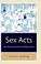 Cover of: Sex acts