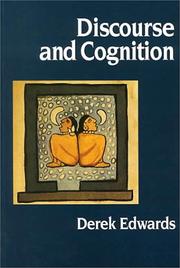 Cover of: Discourse and cognition by Derek Edwards