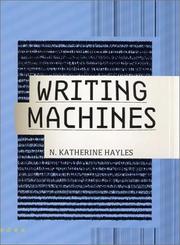 Cover of: Writing Machines (Mediaworks Pamphlets)