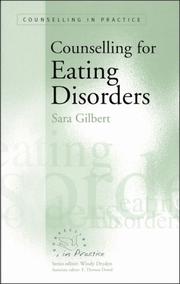 Cover of: Counselling for Eating Disorders (Counselling in Practice series)