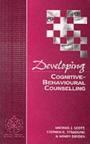 Cover of: Developing cognitive-behavioural counselling