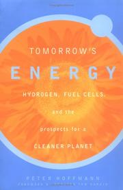 Cover of: Tomorrow's Energy by Peter Hoffmann