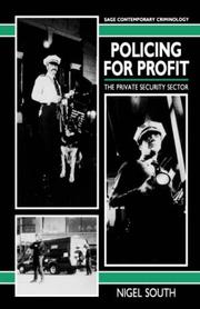 Cover of: Policing for Profit by Nigel South