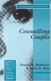 Cover of: Counselling couples