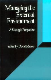Cover of: Managing the external environment by Mercer, David