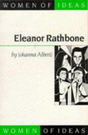 Cover of: Eleanor Rathbone