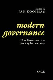 Cover of: Modern Governance by Jan Kooiman, Jan Kooiman