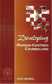 Cover of: Developing person-centred counselling