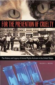 For the Prevention of Cruelty by Diane L. Beers