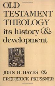 Cover of: Old Testament theology: its history and development