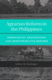 Agrarian reform in the Philippines by Jeffrey M. Riedinger