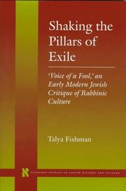 Shaking the pillars of exile by Talya Fishman