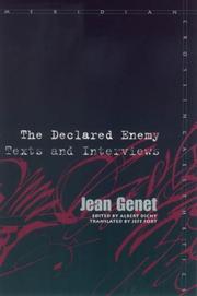 Cover of: The declared enemy: texts and interviews