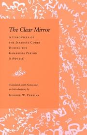 Cover of: The clear mirror by George Perkins