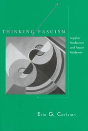 Cover of: Thinking fascism: sapphic modernism and fascist modernity
