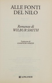 Alle Fonti Del Nilo