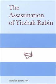 Cover of: The Assassination of Yitzhak Rabin