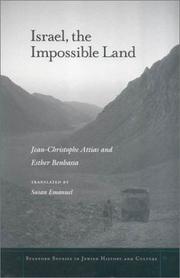 Cover of: Israel, the Impossible Land (Stanford Studies in Jewish History and C)