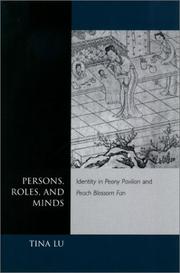 Cover of: Persons, Roles, and Minds by Tina Lu