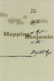 Cover of: Mapping Benjamin by 