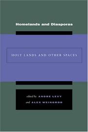 Cover of: Homelands and Diasporas: Holy Lands and Other Places