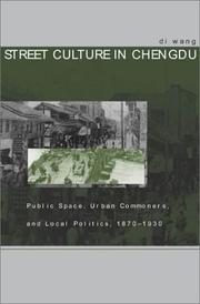 Cover of: Street Culture in Chengdu by Di Wang