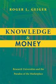 Cover of: Knowledge and Money by Roger L. Geiger