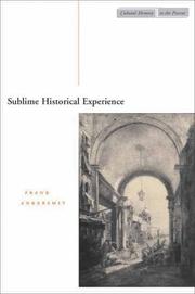 Cover of: Sublime historical experience by F. R. Ankersmit