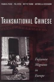Cover of: Transnational Chinese: Fujianese migrants in Europe