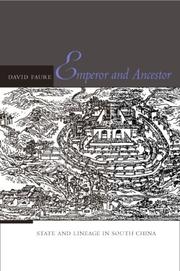 Cover of: Emperor and Ancestor by David Faure