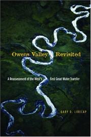 Cover of: Owens Valley Revisited: A Reassessment of the West's First Great Water Transfer