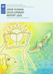 Cover of: Arab Human Development Report 2005: Towards the Rise of Women in the Arab World