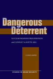 Cover of: Dangerous Deterrent by S. Kapur