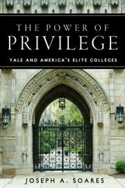 Cover of: The Power of Privilege by Joseph Soares