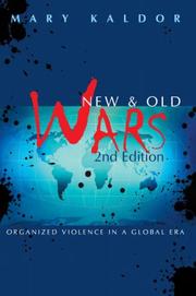 Cover of: New and Old Wars by Mary Kaldor, Mary Kaldor