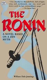 Cover of: The Ronin: A Novel Based on a Zen Myth (Tut Books)