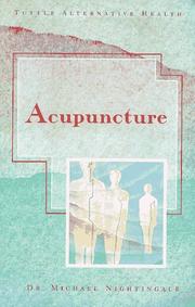Cover of: Acupuncture by Michael Nightingale