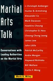 Cover of: Martial Arts Talk | Mark V. Wiley