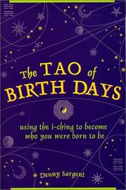 Cover of: Tao of Birth Days | Denny Sargent