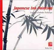 Cover of: Japanese Ink-Painting: Lessons in Suiboku Techniques