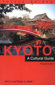 Cover of: Kyoto: A Cultural Guide (Tuttle Guides)