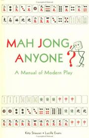 Cover of: Mah Jong, Anyone? by Kitty Strauser