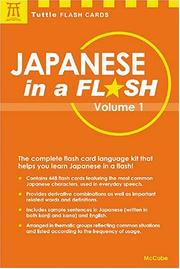 Cover of: Japanese in a Flash