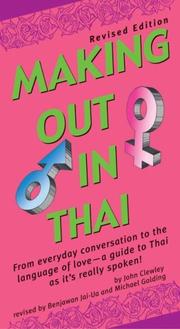 Cover of: Making Out in Thai (Making Out (Tuttle))