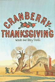 Cover of: Cranberry Thanksgiving by Harry Devlin