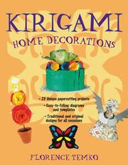 Cover of: Kirigami home decorations