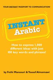 Cover of: Instant Arabic