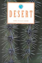 Cover of: Desert
