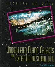 Cover of: Unidentified flying objects and extraterrestrial life